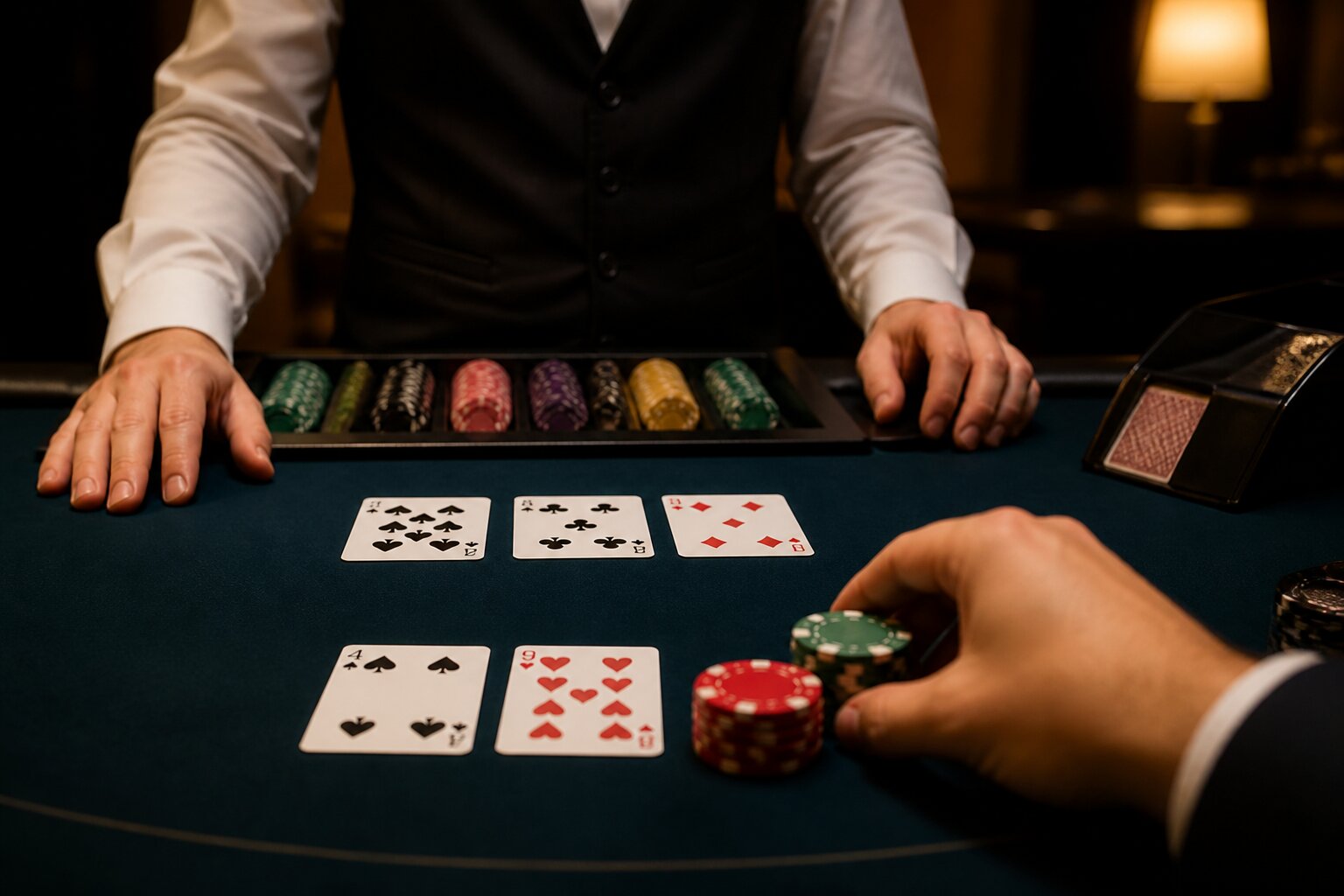 Suited Trips Blackjack: 21+3 Side Bet Meaning and Hand Examples